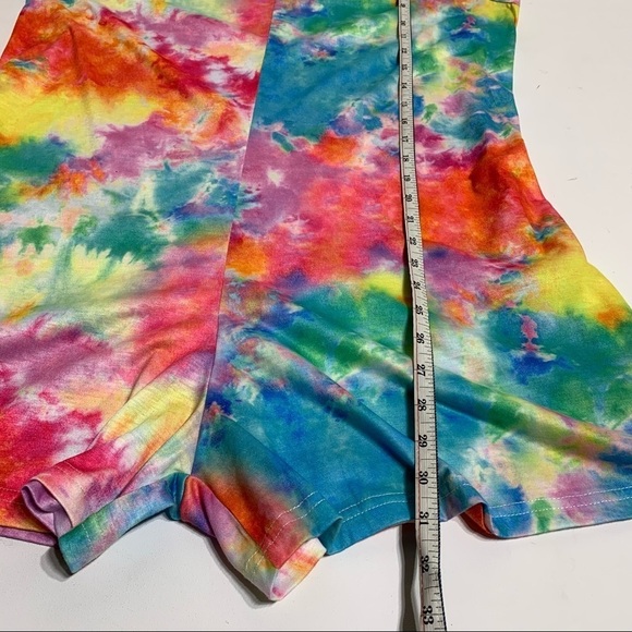 Suzanne Betro L tie dye cami romper - Picture 3 of 5